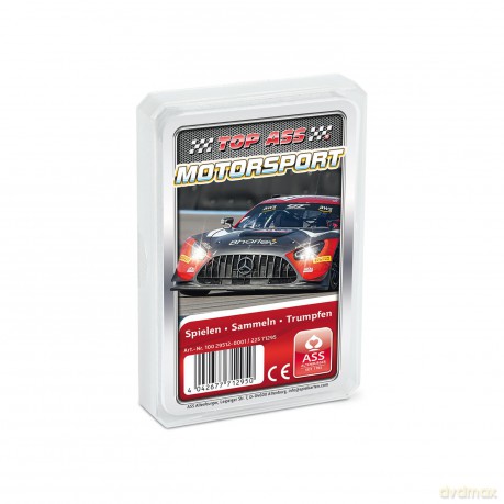ASS Altenburger 22571295 - Gra w kwartet TOP ASS Sporty motorowe (Motorsport) - Gra karciana