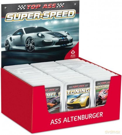 ASS Altenburger 22571401 - Ekspozytor: Gra w kwartet TOP ASS Super-Speed