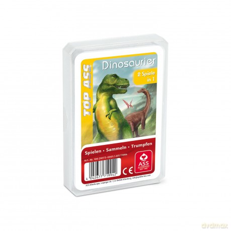 ASS Altenburger 22571994 - Gra w kwartet TOP ASS Dinozaury - Gra karciana