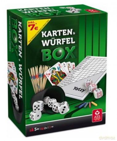ASS Altenburger 22574102 - Zestaw gier w pudełku: karty i kości