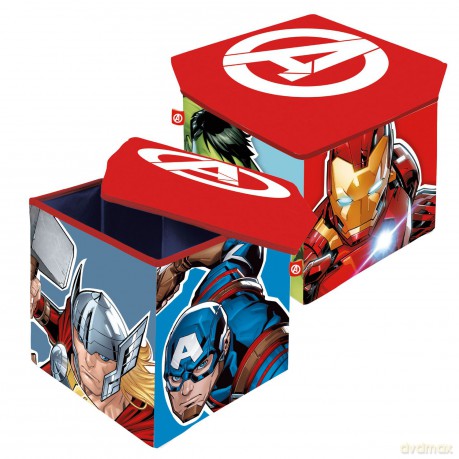 Avengers pojemnik na zabawki Sofa 30x30x30cm