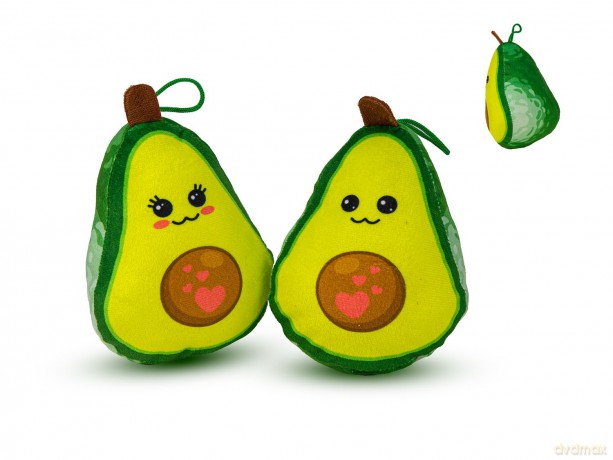 Avokado 3D Plüsch - 15 cm