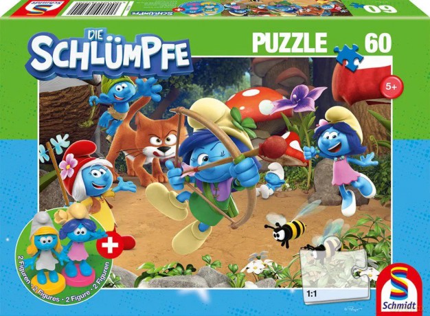 SCHMIDT 60 el. Smerfy [PUZZLE]