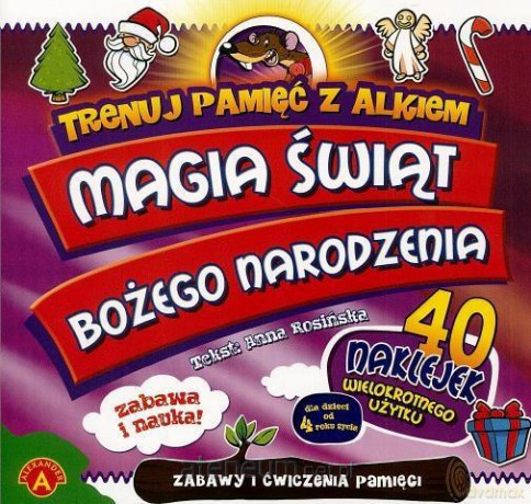 Trenuj pamięć z Alkiem - Magia Świąt Bożego Narodzenia ALEX [KSIĄŻKA]