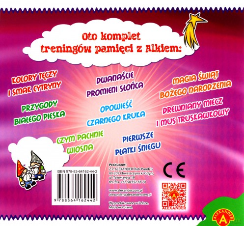 Trenuj pamięć z Alkiem - Magia Świąt Bożego Narodzenia ALEX [KSIĄŻKA]