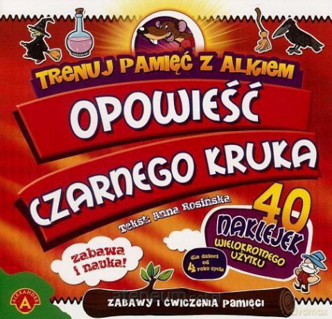 Trenuj pamięć z Alkiem - Opowieść Czarnego ALEX [KSIĄŻKA]