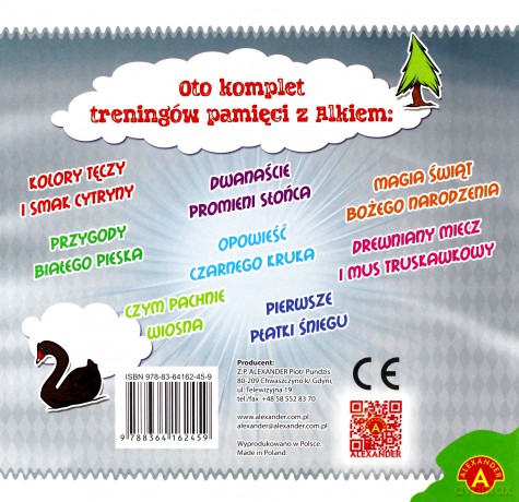 Trenuj pamięć z Alkiem - Przygody Białego Pieska ALEX [KSIĄŻKA]