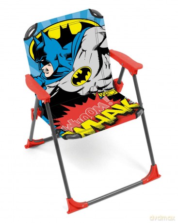 Batman - Krzesło kempingowe z podłokietnikami 38 x 32 x 53 cm