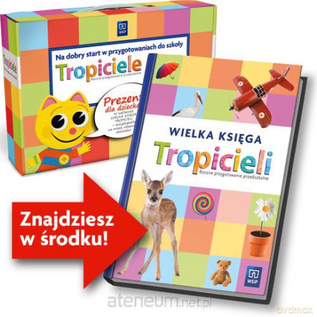 Tropiciele Roczne przygotowanie przedszkolne BOX Aktualny na 2014 [KSIĄŻKA]
