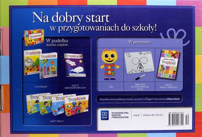 Tropiciele Roczne przygotowanie przedszkolne BOX Aktualny na 2014 [KSIĄŻKA]