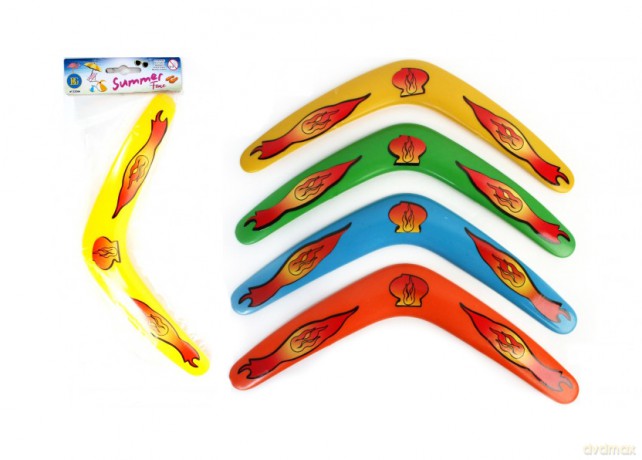Boomerang 4 Farben - Spielzeug - 30cm