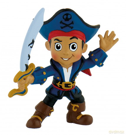 Bullyland 12889 Figurka kolekcjonerska Disney Jake Kapitan Jake