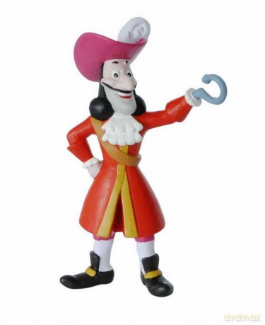 Bullyland 12890 Figurka kolekcjonerska Disney Jake Kapitan Hak