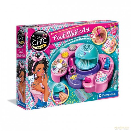 Zestaw do manicure Clementoni Crazy Chic Cool Nail Art
