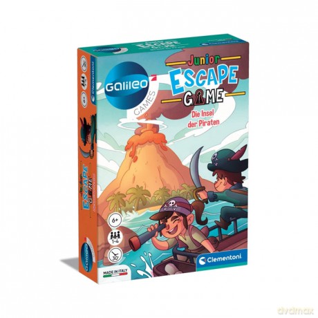 Clementoni Galileo  Escape Game Junior Die Insel der Piraten