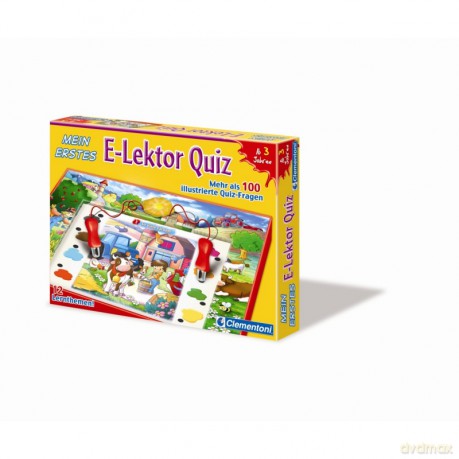 Clementoni Mein erstes E-Lektor Quiz