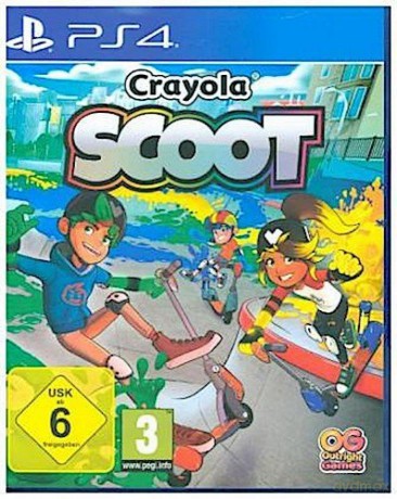 Crayola Scoot PS4 - Videospiel [GRA PS4]