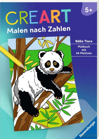 CreArt - Malowanie po numerach od 5 lat, urocze zwierzęta