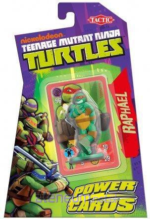 Turtles Power Cards gra z figurką. Rafael
