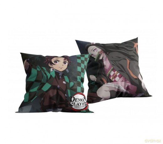 Demon Slayer - Tanjiro und Nezuko - Kissen - 40 x 40 cm
