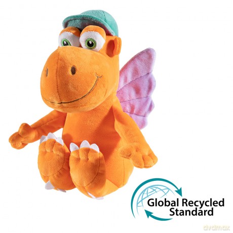 Der kleine Drache Kokosnuss - GRS PET Plüschfigur - 18 cm