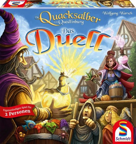Die Quacksalber von Quedlinburg - Das Duell - Brettspiel (Kwakacze z Quedlinburga Pojedynek)