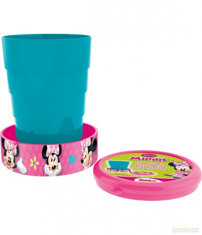 Disney - Minnie klappbarer Becher (210 ml) - 8x9 cm