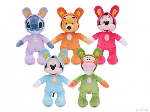 Disney - Strampler Ohren Plüschfigur - 5-fach sortiert - 30 cm