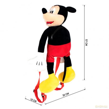 Plecak pluszowy Myszka Miki 57 cm