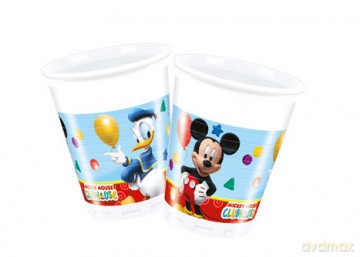 Disney Mickey Mouse "Playful Mickey" - 8 Plastikbecher - 200 ml