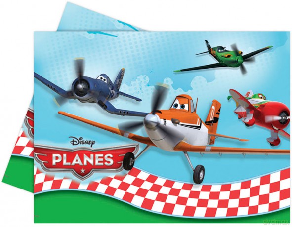 Disney Planes - 1 Plastik Tischdecke 120x180cm