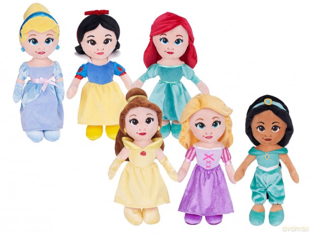 Disney Prinzessinnen - Plüschfigur Mix - 6-fach sortiert - 30 cm