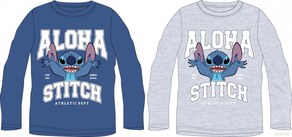 Disney Stitch - Langarm T-Shirt für Jungs - 2-fach sortiert - 98-128 cm