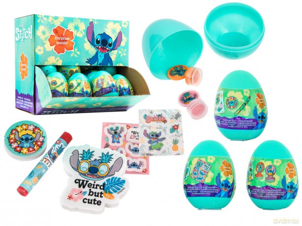 Disney Stitch - Überraschungs-Ei im Display - 7 cm