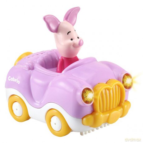 Kubuś Puchatek- Tut Tut Autka - Kabriolet Prosiaczka - 10 cm