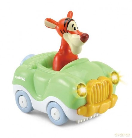 Kubuś Puchatek - Tut Tut Autka - Kabriolet Tygryska - 10 cm