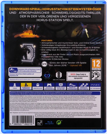 Downward Spiral Horus Station (VR) PS4 - Videospiel [GRA PS4]