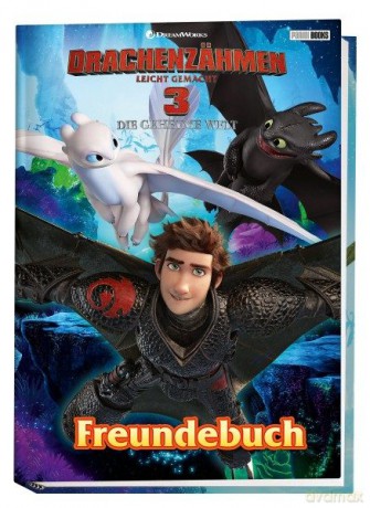 Drachenzähmen leicht gemacht 3 Freunde - Die geheime Welt - Freundebuch