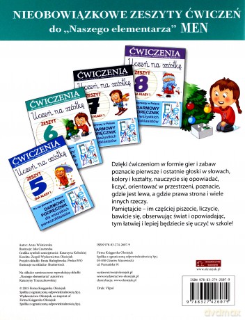 Uczeń na szóstkę. Zeszyt 6 dla klasy 1. Ćwiczenia [KSIĄŻKA]