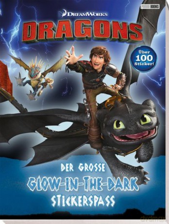 DreamWorks Jak Wytresować Smoka Naklejki świecące w ciemności