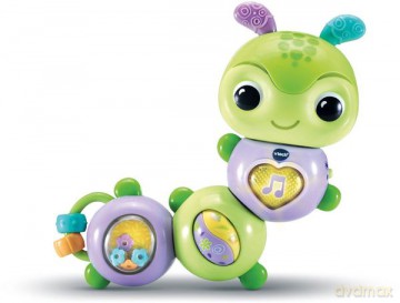 Vtech Baby - Interaktywna Obrotowa Gąsieniczka - 16 cm