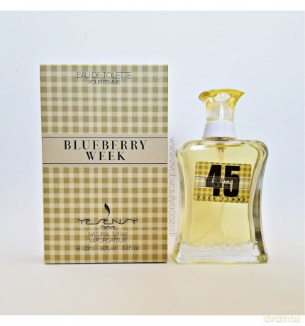 Eau de Toilette for woman 100 ml Blueberry Week - Yesensy