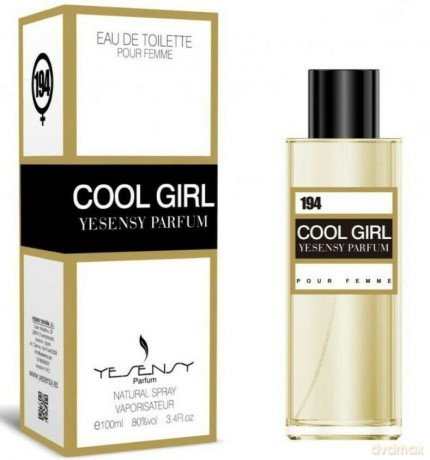 Eau de Toilette for woman 100 ml Cool Girl - Yesensy
