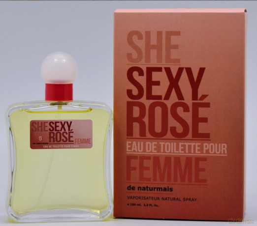 Eau de Toilette for woman 100 ml She Sexy Rosé - Naturmais