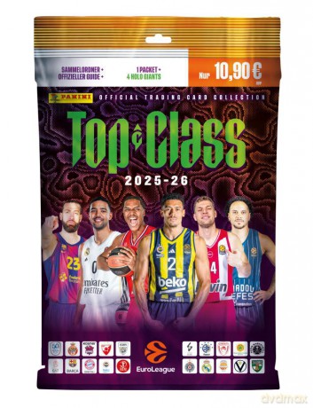 Trading Card Collection Euroleague Top Class 2025/26 Starter Set