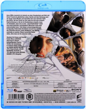 Faces in the Crowd (Twarze w tłumie) [Blu-Ray]