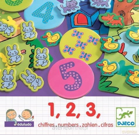 Układanka eduludo - Cyfry