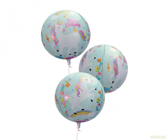 Folienballon "Einhorn" - 55 cm