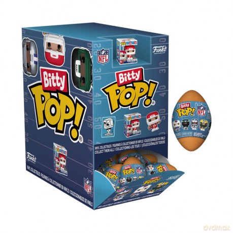 Funko 89205 - Bitty Pop! - NFL 24er Thekendisplay