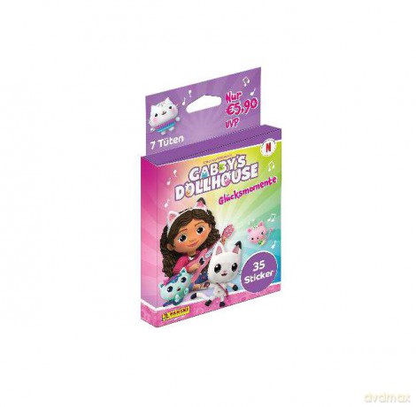 Gabby's Dollhouse Kolekcja naklejek Eco-Blister